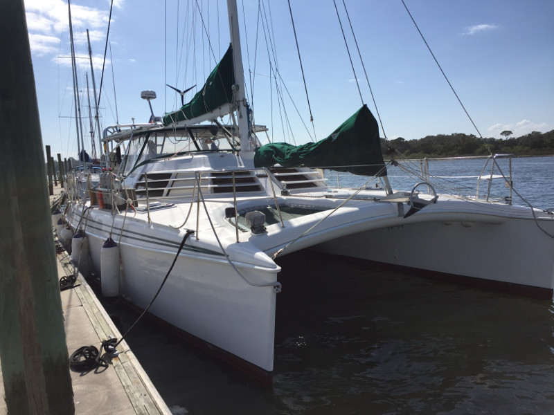 Used Sail Catamaran for Sale 2004 MK II Boat Highlights